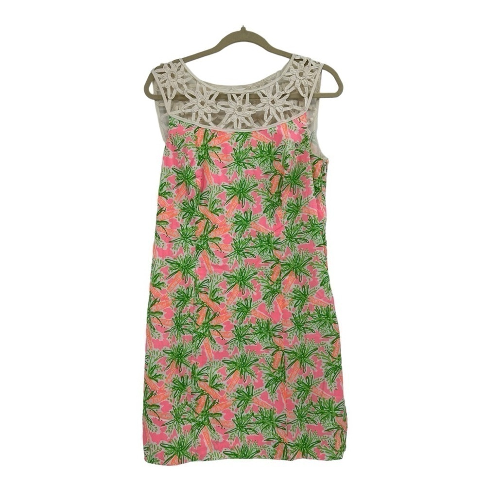 Lilly Pulitzer 'Nibbles' Lacina Easter Dress Carrots Spring Summer Novelty Print
